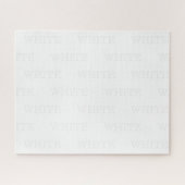 Weiße Puzzle (Horizontal)