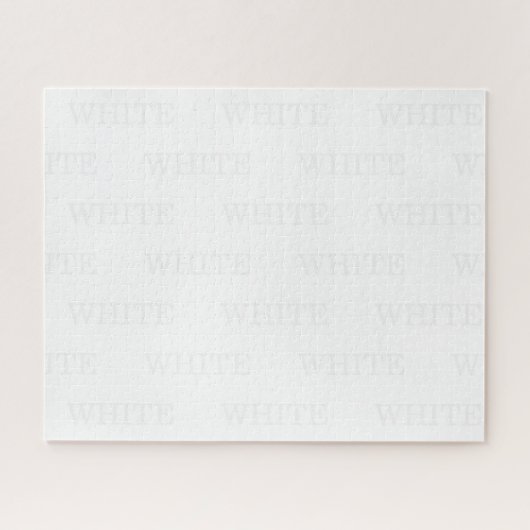 Weiße Puzzle (Horizontal)