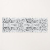 Weiße Python-Schlangenhaut-Druck-Yoga-Matte Yogamatte (Vorderseite (Horizontal))