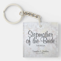 Weiße Reflektionen Stepmutter der Braut Hochzeit
