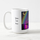 Weiße Regenbogenbrücke Tasse (Links)