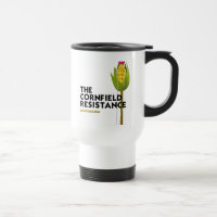 Weiße Reise-Tasse - der Cornfield-Widerstand