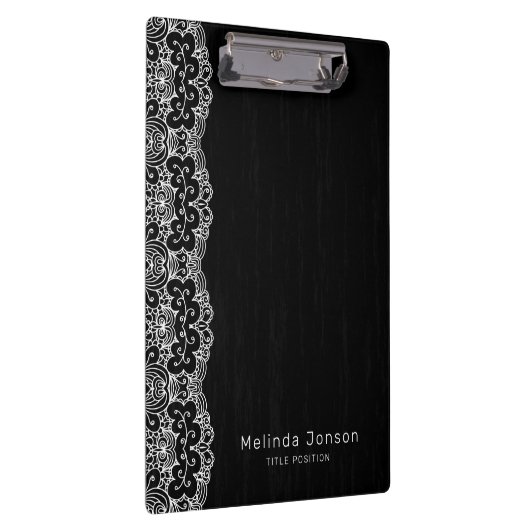 Weiße Retrospitze Klemmbrett (Rechts)