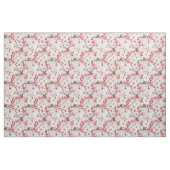 Weiße & rosa Kirschblüten-Wasserfarben-Stoff Stoff (Fat Quarter (45,7 x 55,9 cm))