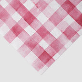 Weiße rosa Streifen Geburtstag Seidenpapier (Ausschnitt)