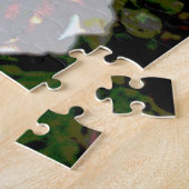 Weiße Rose abstrakt Puzzle (Seite)