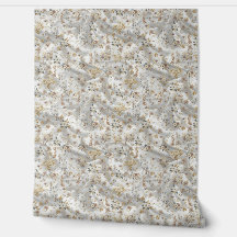 Weiße Rose, Champagnerseide und Schmetterlinge