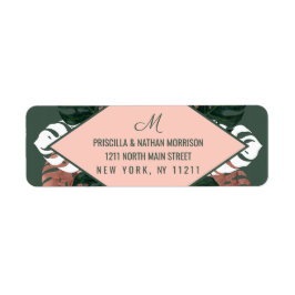 Weiße Rose Gold Schweizer Käse Blätter Hochzeit