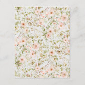 Weiße Rose Kapselhinweis Karte (Rückseite)