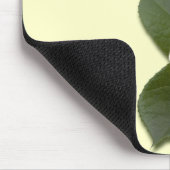 Weiße Rose Mousepad (Ecke)