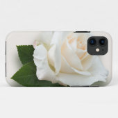 Weiße Rose 'Pascali Case-Mate iPhone Hülle (Rückseite (Horizontal))