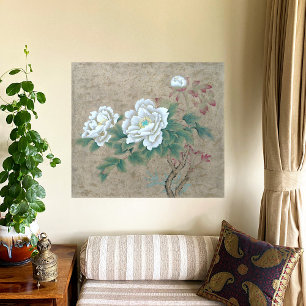Weiße Rose Poster