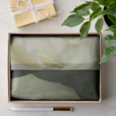Weiße Rose Seidenpapier (Geschenk)
