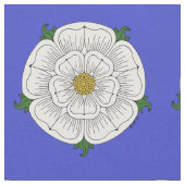 Weiße Rose von York Stoff (Nahaufnahme)