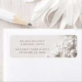 Weiße Rosen 3D-Blumen | Hochzeit (Insitu)