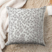 Weiße Rosen A Kissen (Decke)