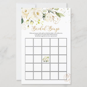 Weiße Rosen Braut-Bingo/Wer kennt die Braut am bes