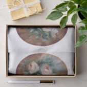 Weiße Rosen DBL Seidenpapier (Geschenk)