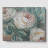 Weiße Rosen  Gästebuch (Rückseite)