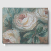 Weiße Rosen  Gästebuch (Vorderseite)