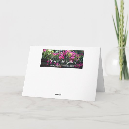 Weiße Rosen-Liebe Karte (Rückseite)