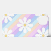 weiße Rosen mit farbigem Hintergrund Case-Mate iPhone Hülle (Rückseite (Horizontal))