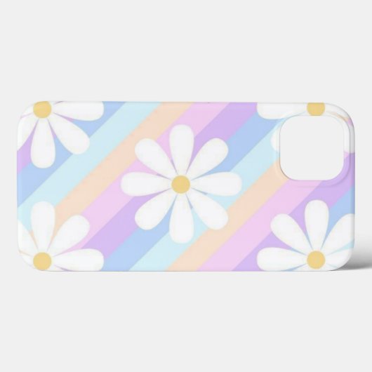 weiße Rosen mit farbigem Hintergrund Case-Mate iPhone Hülle (Rückseite (Horizontal))