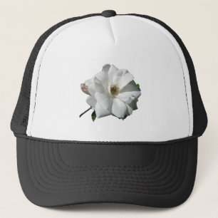 Weiße Rosen Party Dusche Hochzeitsblüten Schicksal Truckerkappe
