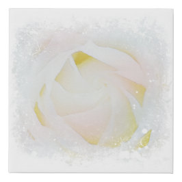 *~* Weiße Rosen Rosa Rosa Abstraktes Rosa AR8 Künstlicher Leinwanddruck