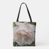Weiße-Rosen-Tasche Tasche (Rückseite)