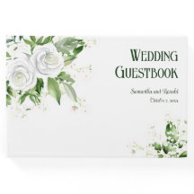 Weiße Rosen und Gipskraut Hochzeit