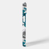 Weiße Rosen und Ladybusen Case-Mate iPhone Hülle (Rückseite / Rechts)