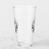 Weiße Rosen und Vögel Glas (Links)