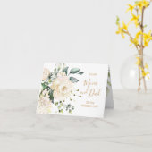 Weiße Rosen zu meiner Mutter und meinem Vater am H Karte (Gelbe Blume)