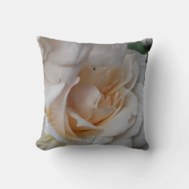 Weiße Rosenkissen Kissen
