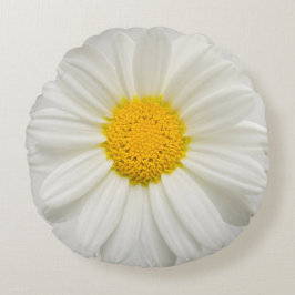 Weiße Rundes Kissen