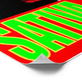 WEISSE RUSSISCHE SATIVA INDICA POSTER (Ecke)