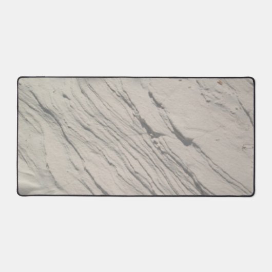 Weiße Sand - Schreibtischunterlage (Vorderseite)