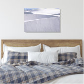 Weiße Sanddünen unter blauem Himmel Leinwanddruck (Insitu (Schlafzimmer))