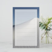 Weiße Sande Briefpapier (Stehend Vorderseite)