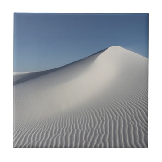 Weiße Sande Fliese (Vorderseite)