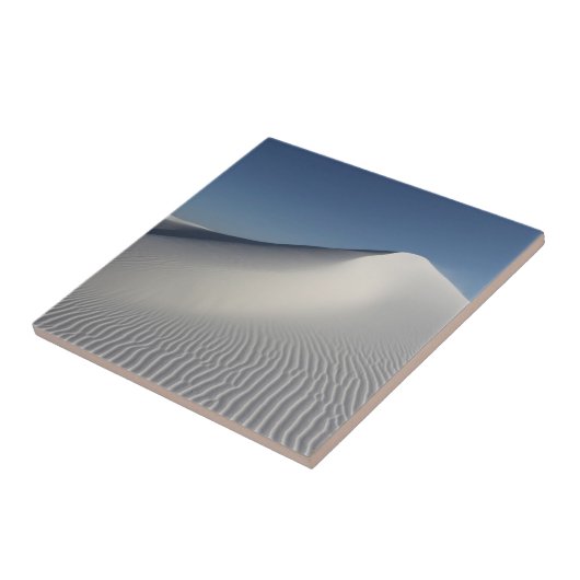 Weiße Sande Fliese (Seite)