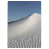 Weiße Sande Klemmbrett (Rückseite)