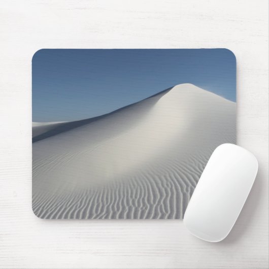 Weiße Sande Mousepad (Mit Mouse)