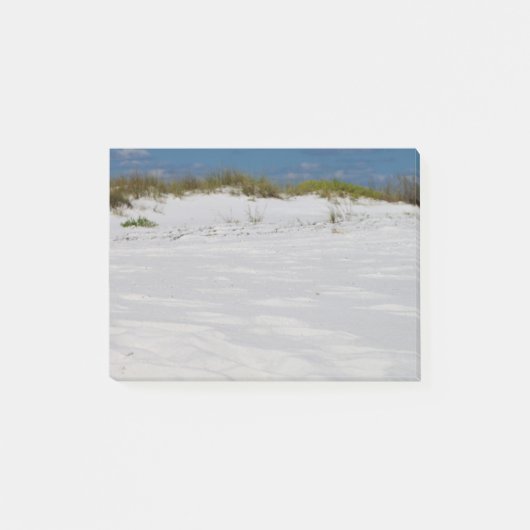 Weiße sandige Strände Post-it Klebezettel (Vorderseite)