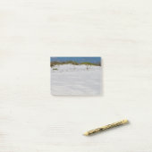 Weiße sandige Strände Post-it Klebezettel (Auf Schreibtisch)