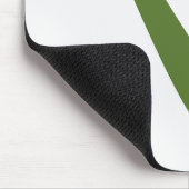 Weiße, sandige und palmengrüne Welle Mousepad (Ecke)