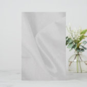 Weiße Satin Briefpapier (Stehend Vorderseite)