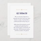 Weiße, saubere Nautiksteckkarte Begleitkarte (Vorne/Hinten)