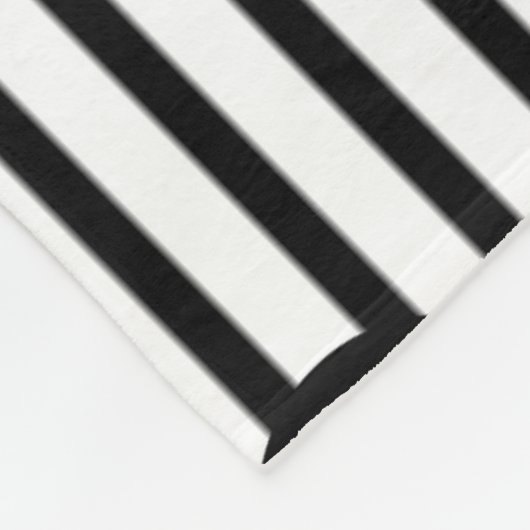 Weiße Schädel Schwarzer & Weißer Schädel Fleecedecke (Ecke)